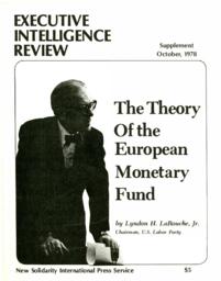1978-10-04: The Theory of the European Monetary Fund